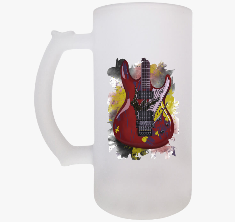 Joe Satriani gitár söröskorsó