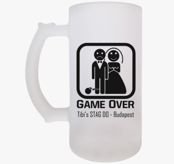 GameOver egyedi sörö
