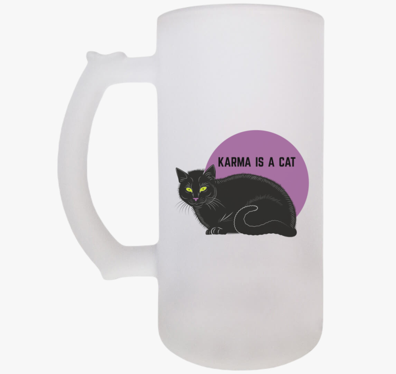 Karma is a cat söröskorsó