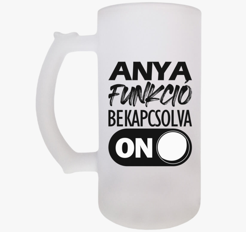 Anya funkció söröskorsó