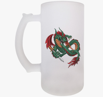 Szines sárkány sörös