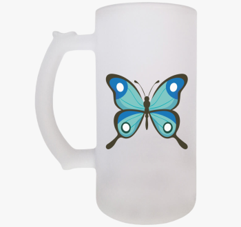 Gyönyörű kék pillang...