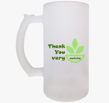 Very matcha söröskor