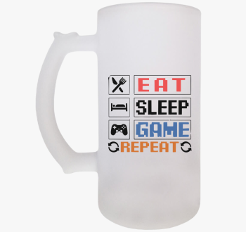 Eat sleep game repea...