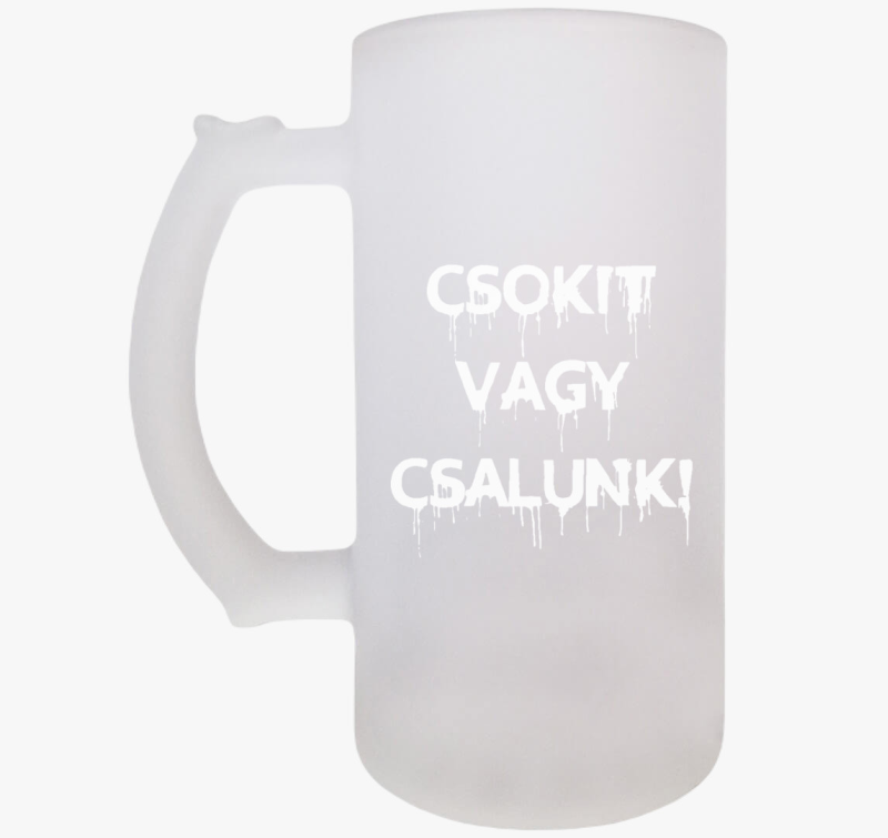 Csokit v csalunk söröskorsó