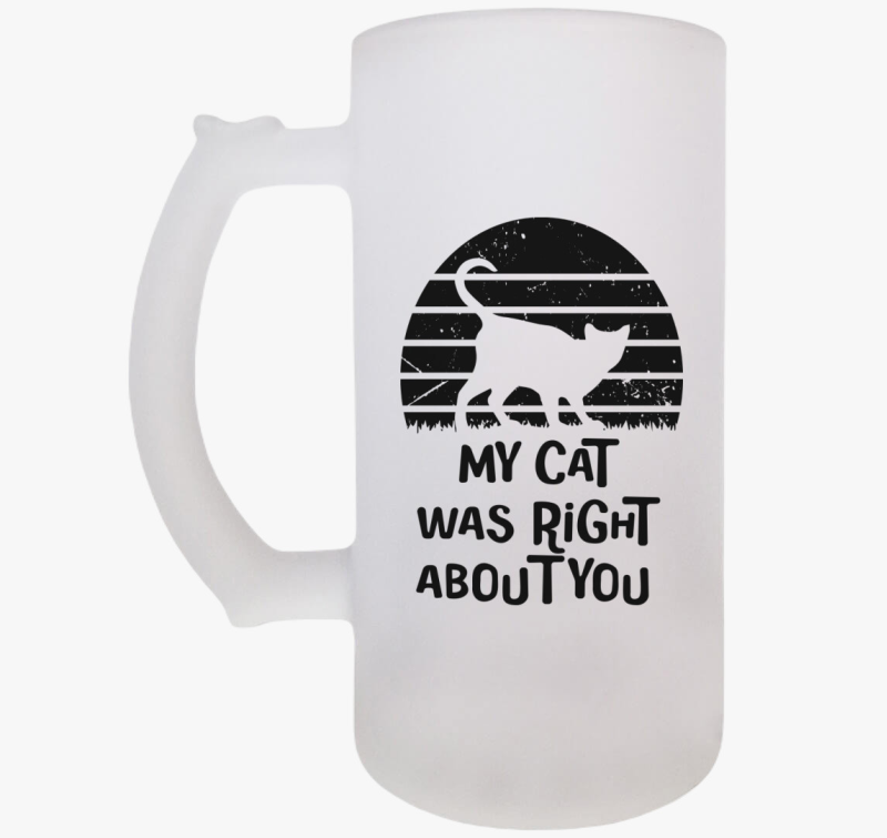 My cat right söröskorsó