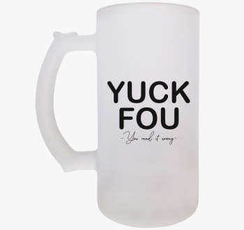 Yuck - read  sörösko