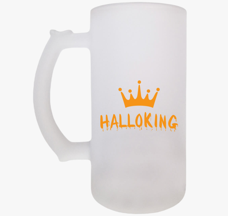 HalloKing narancssárga söröskorsó