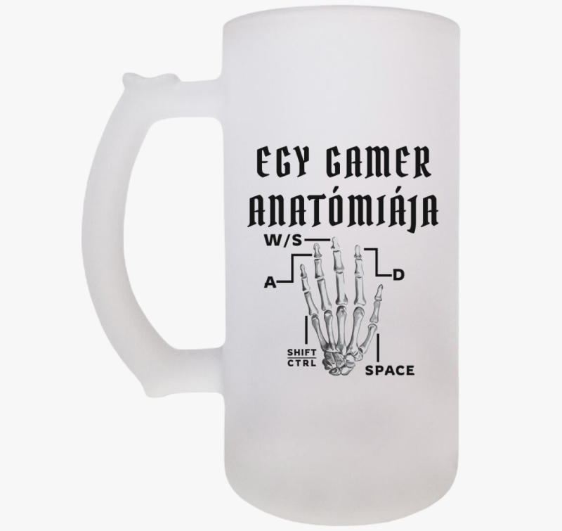 Gamer anatómia söröskorsó