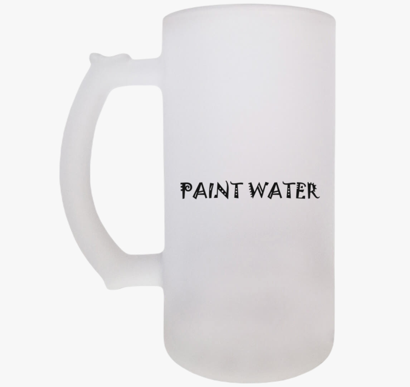 Paint water black söröskorsó