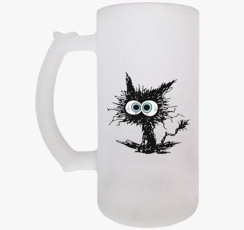 Black cat meme sörös