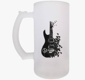 Black guitar and cro...