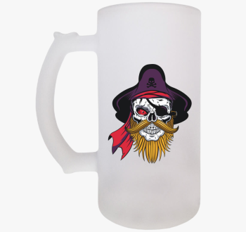 Pirate skull 6 sörös