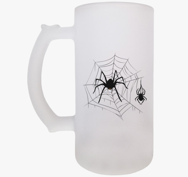Spider Halloween söröskorsó