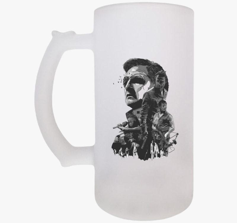 The Walking Dead concept art söröskorsó