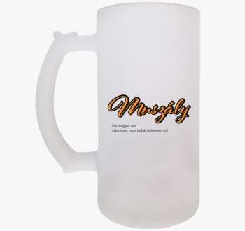 Muszály söröskorsó