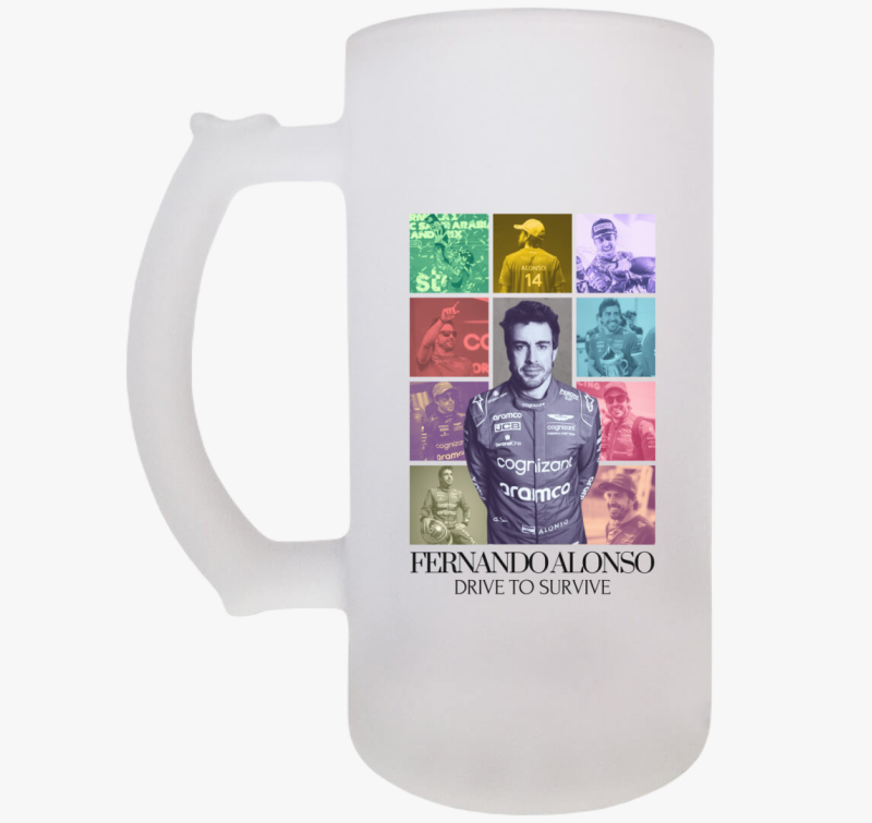 Fernando Alonso F1 söröskorsó