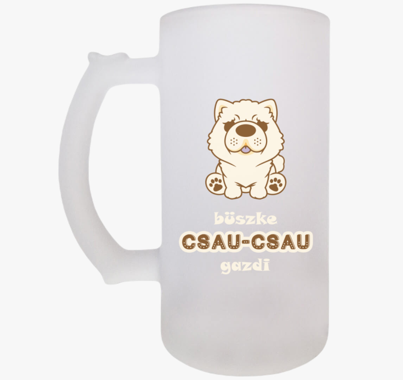 Fehér csaucsau söröskorsó
