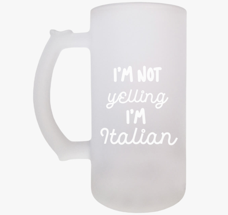 Yelling Italian söröskorsó