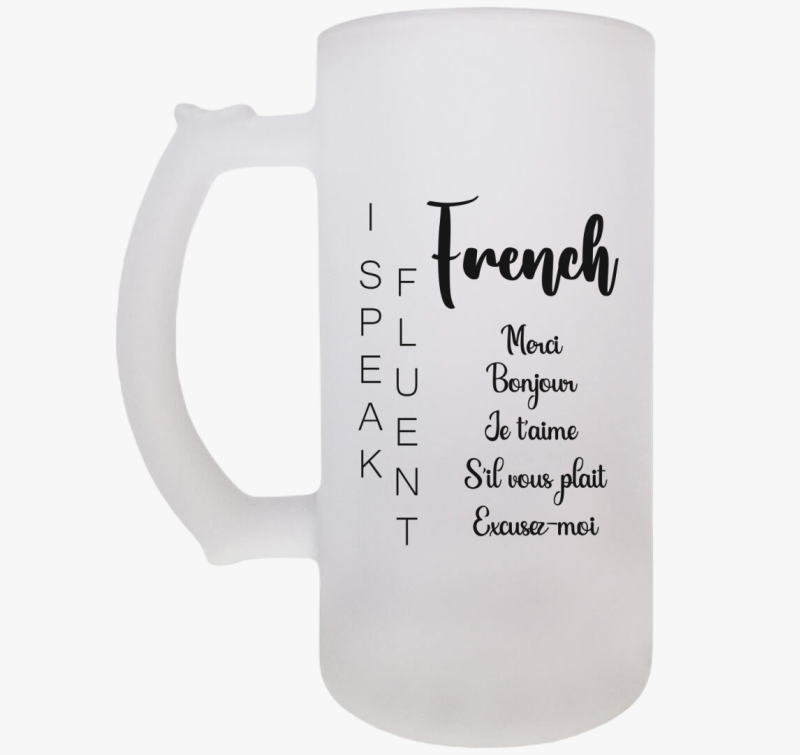 Fluent french söröskorsó