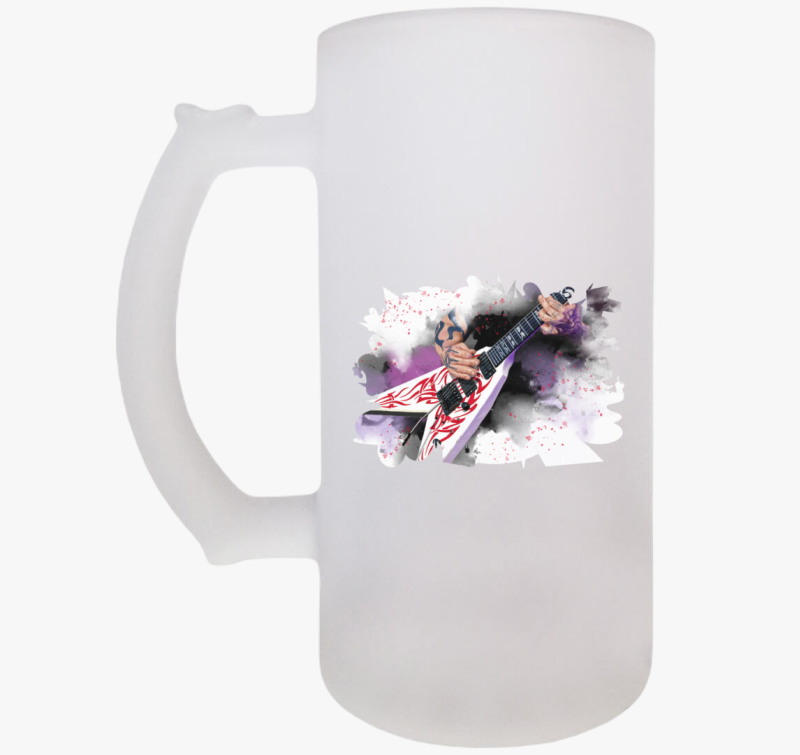 Kerry King elektromos gitár söröskorsó