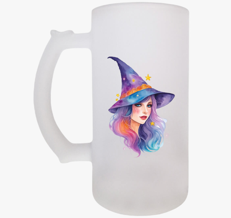 Lila boszi söröskorsó