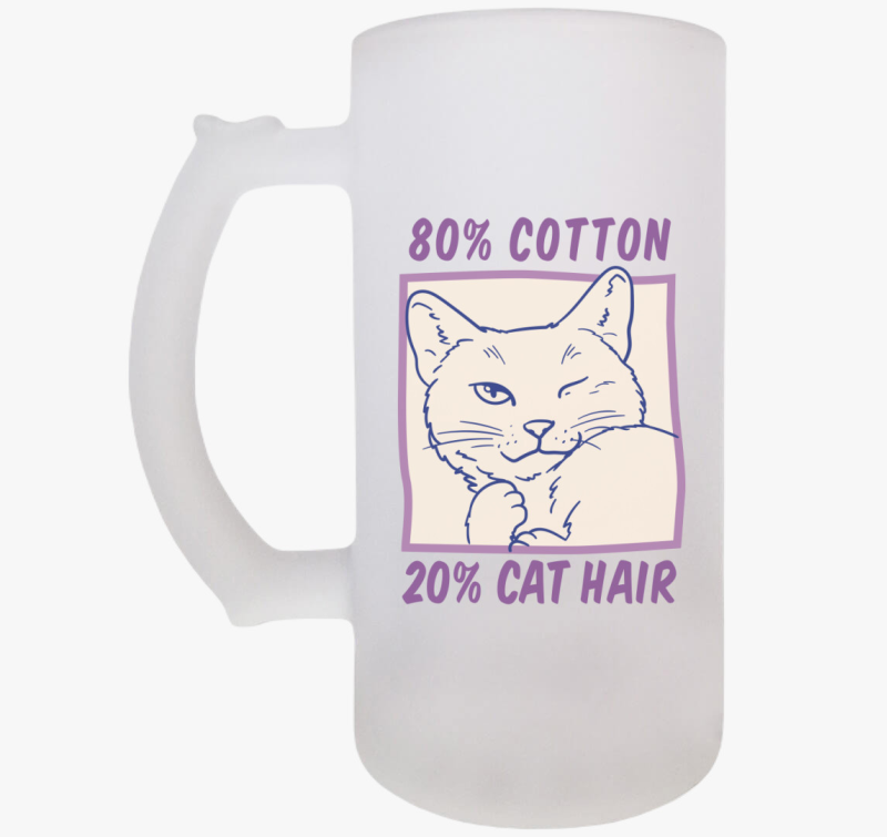 Pamut és Macska szőr söröskorsó