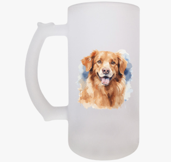 Golden retriever sör