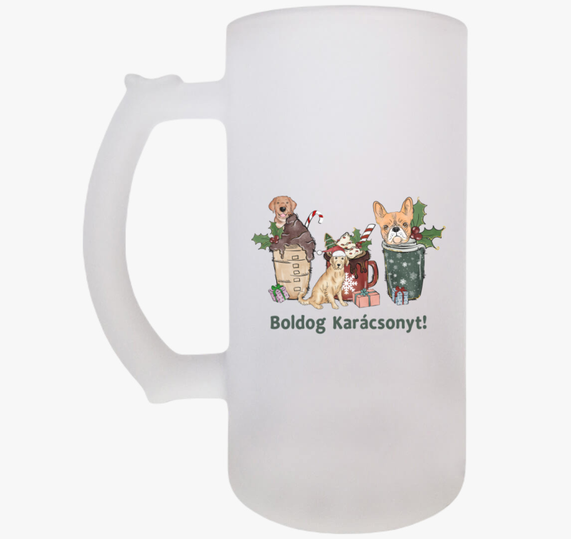 Kutya XMAS söröskorsó