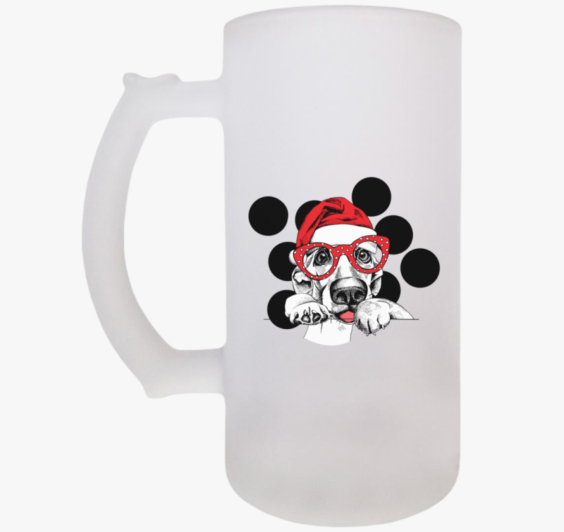 Mikulás retriever söröskorsó