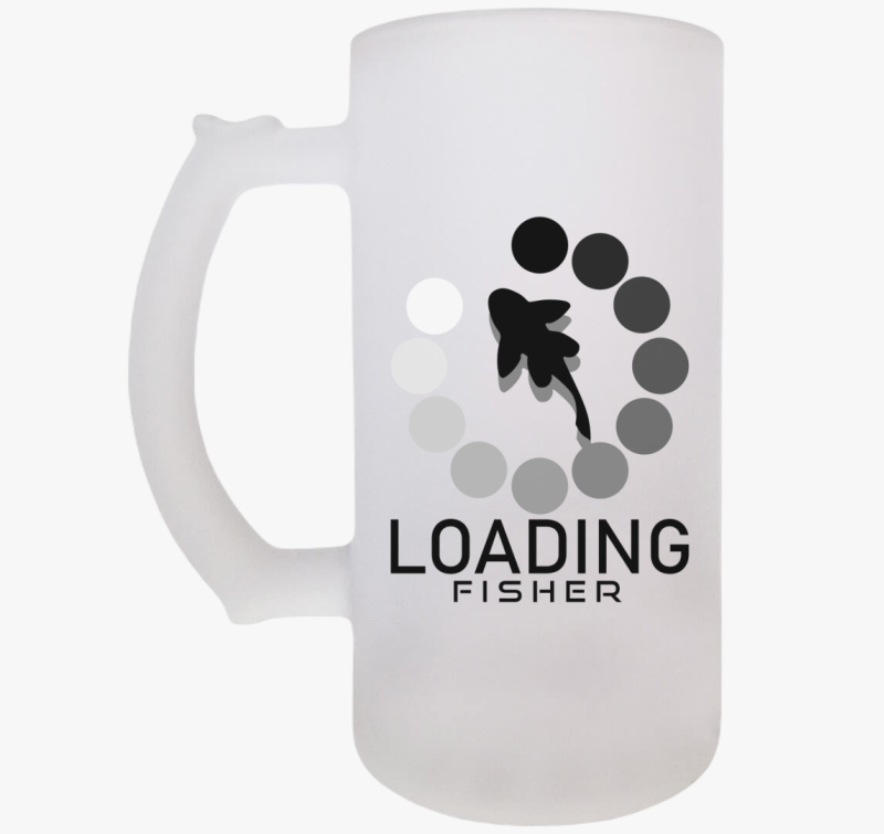 Horgászat betöltése söröskorsó