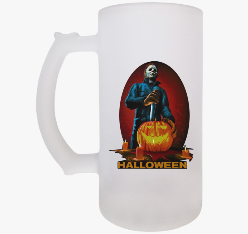 Michael Myers Halloween söröskorsó