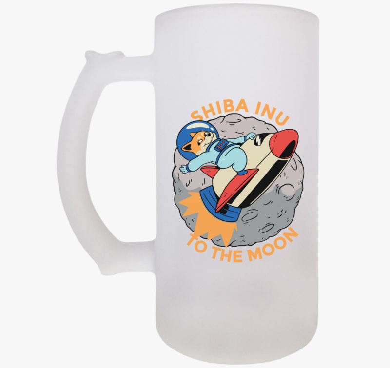 Shiba inut a holdra söröskorsó