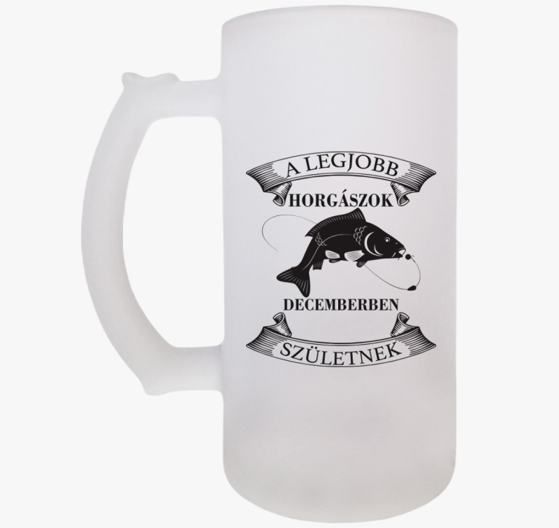 A legjobb horgászok decemberben születnek söröskorsó