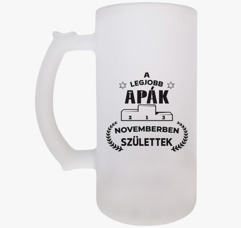 A legjobb apák novemberben születtek söröskorsó