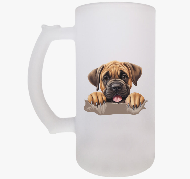 Kölyök masztiff söröskorsó