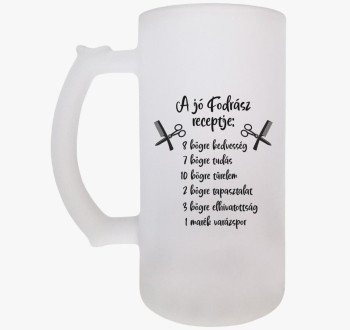 Fodrász recept sörös