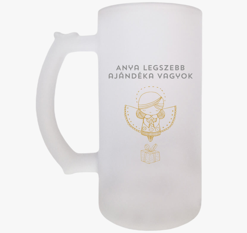 Anya legszebb ajándéka söröskorsó