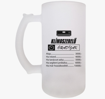 Klímaszerelő sörösko