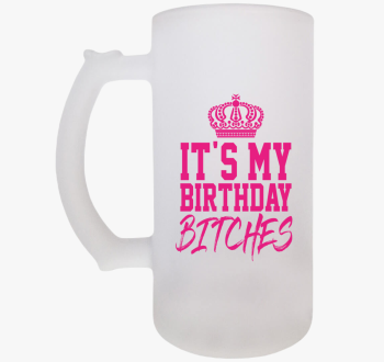 It's my birthday bit...