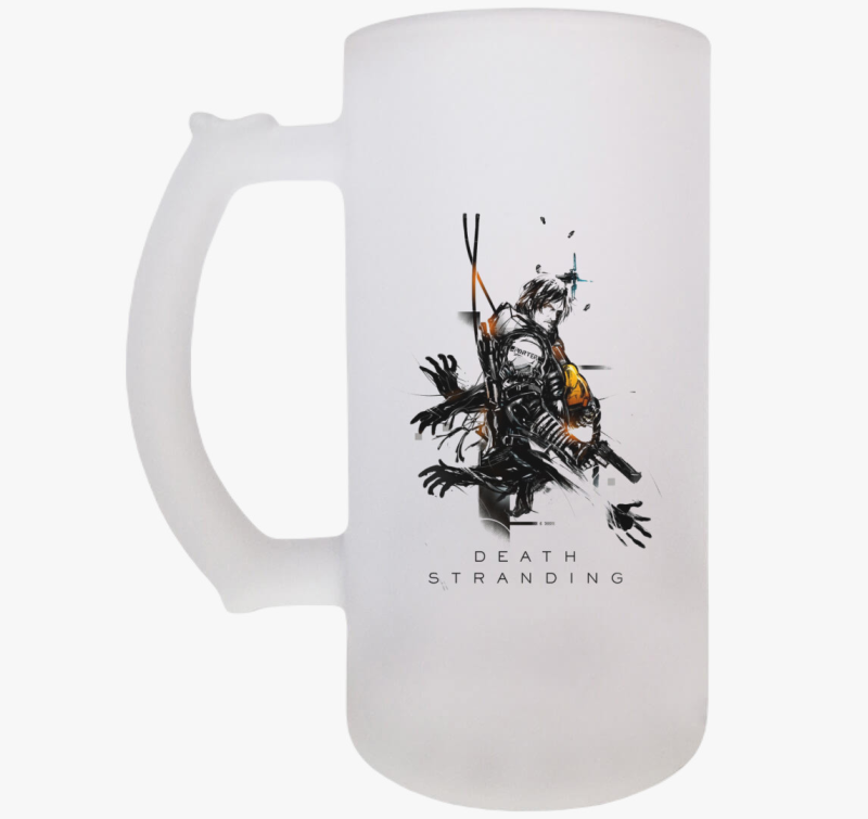Death Stranding art söröskorsó