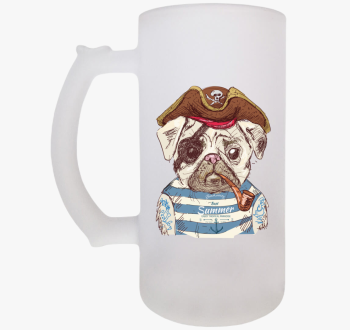 Kalóz mopsz söröskor