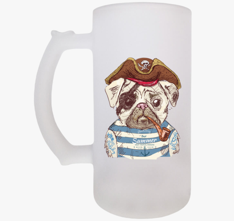 Kalóz mopsz söröskorsó