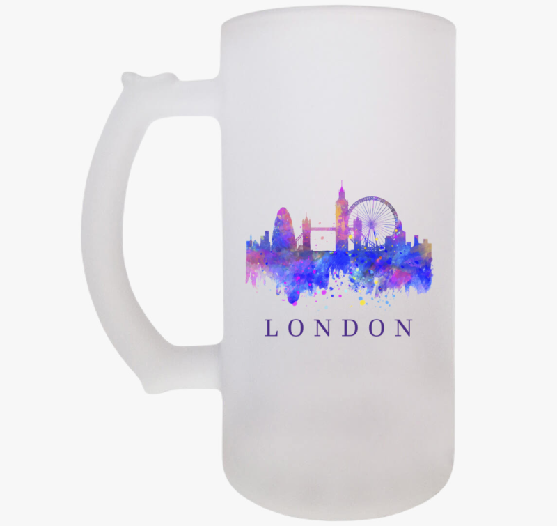 London mintás söröskorsó