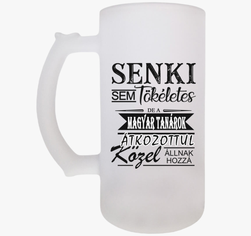 Magyar tanár söröskorsó