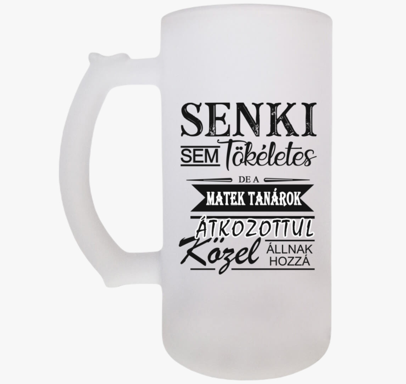 Matek tanár söröskorsó