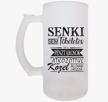 Pénztáros söröskorsó