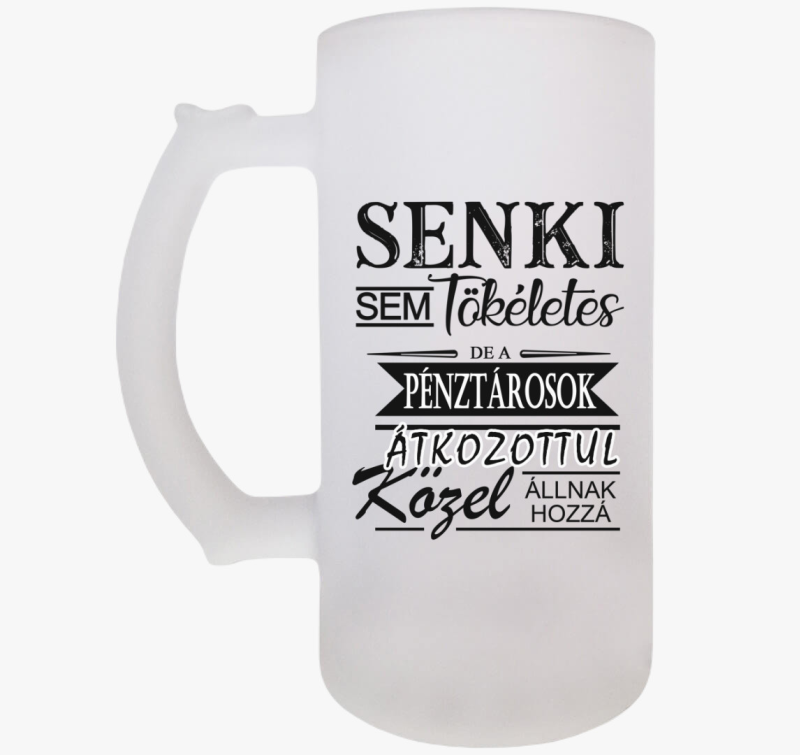 Pénztáros söröskorsó