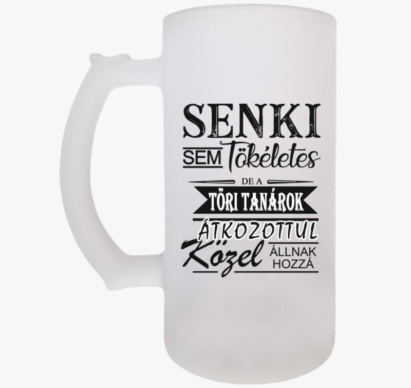 Történelem tanár söröskorsó