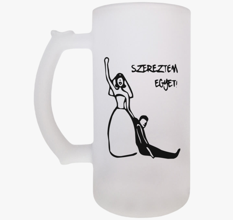 Szereztem egyet- lánybúcsús söröskorsó